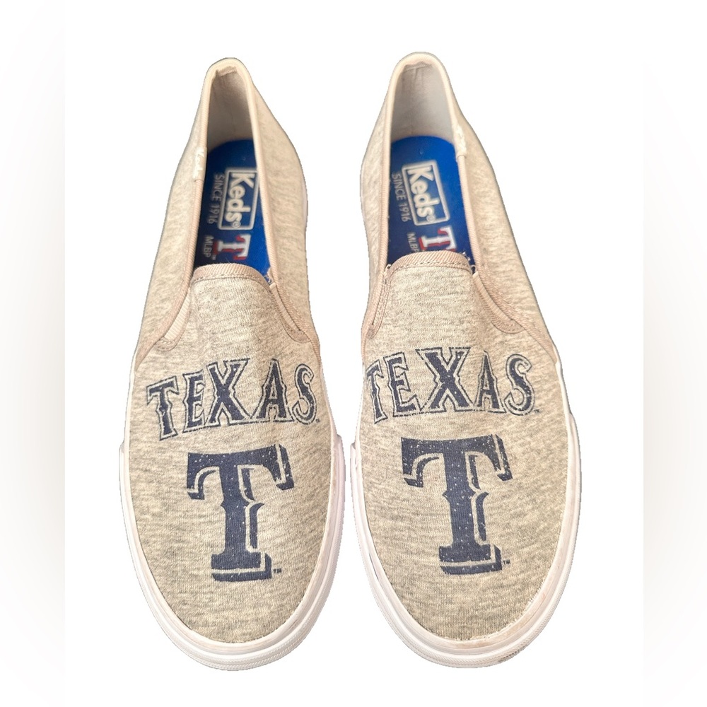 NWOT Keds MLB Texas Rangers Double Decker Sneaker 8